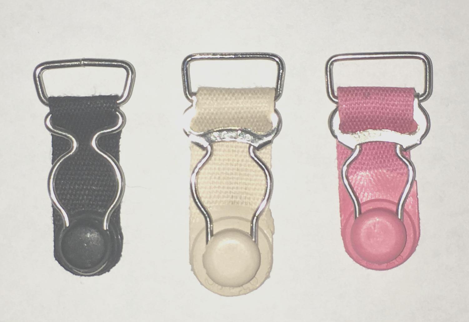 Garter grips and Garter Straps for garter belts and girdles